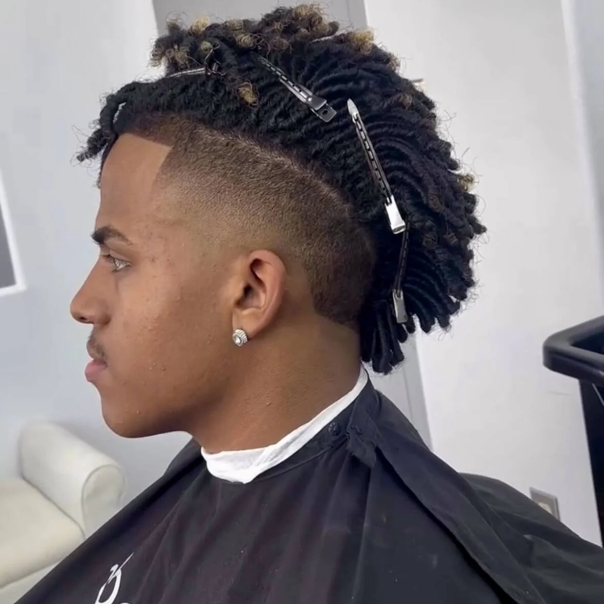 Precision fade haircut